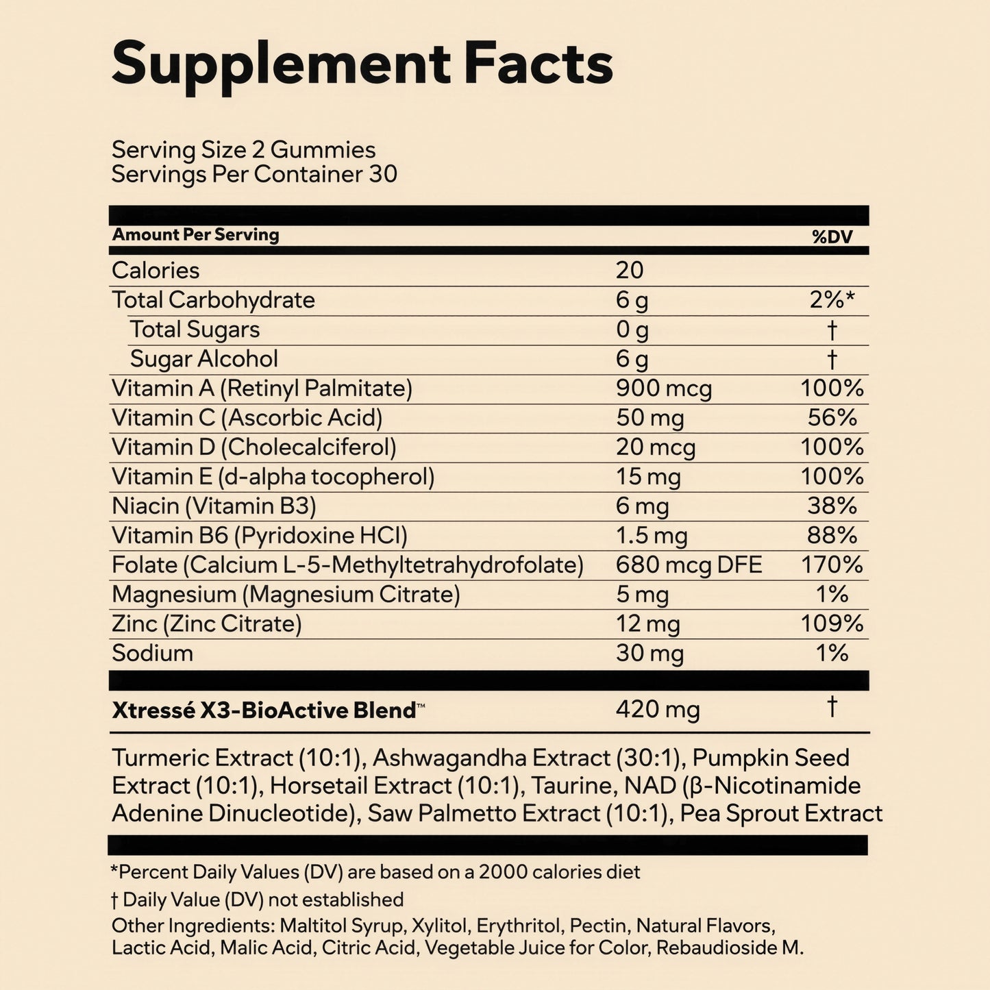 Xtresse Hair Growth Gummies