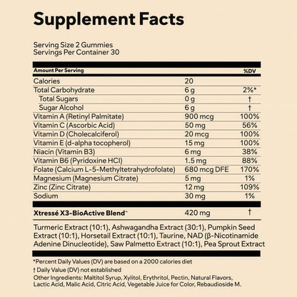 Xtresse Hair Growth Gummies